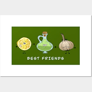 Best Friend's Food Posters and Art